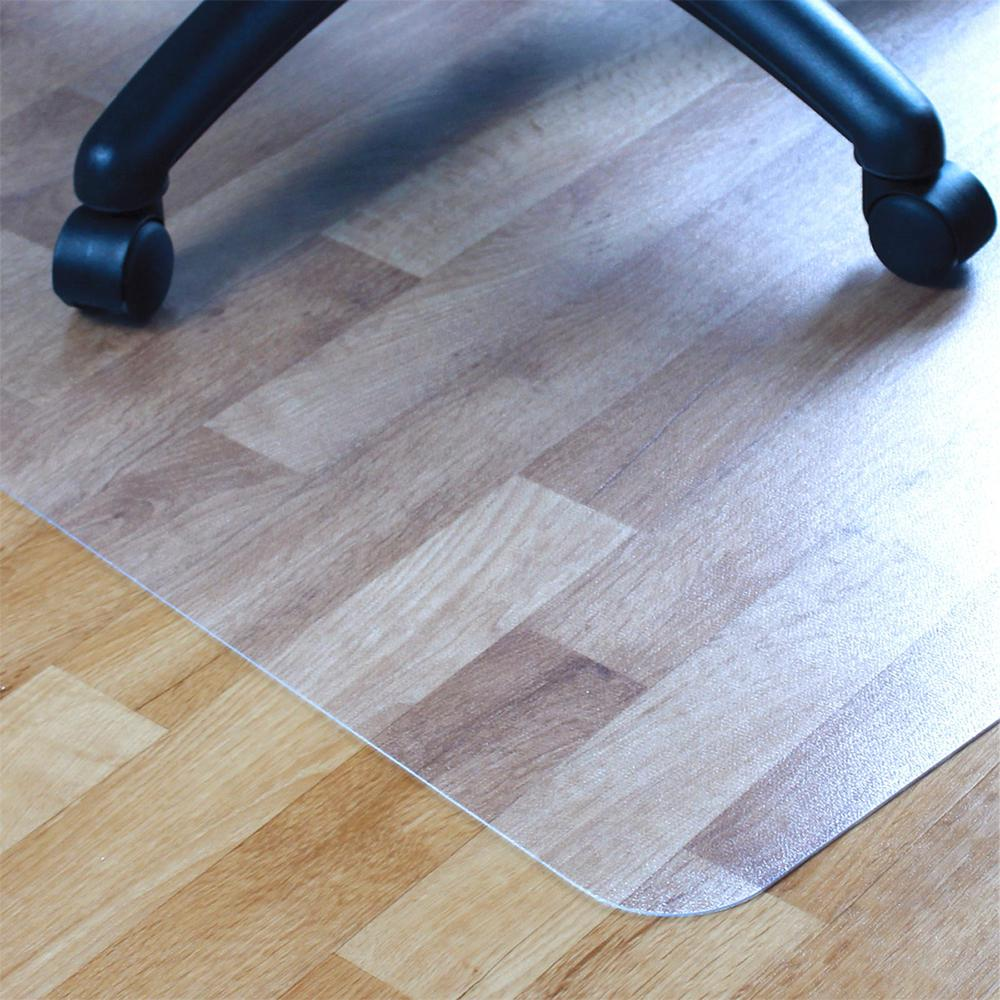 BioPVC Eco Friendly Carbon Neutral PVC Chair Mat for Hard Floors - 36" x 48"