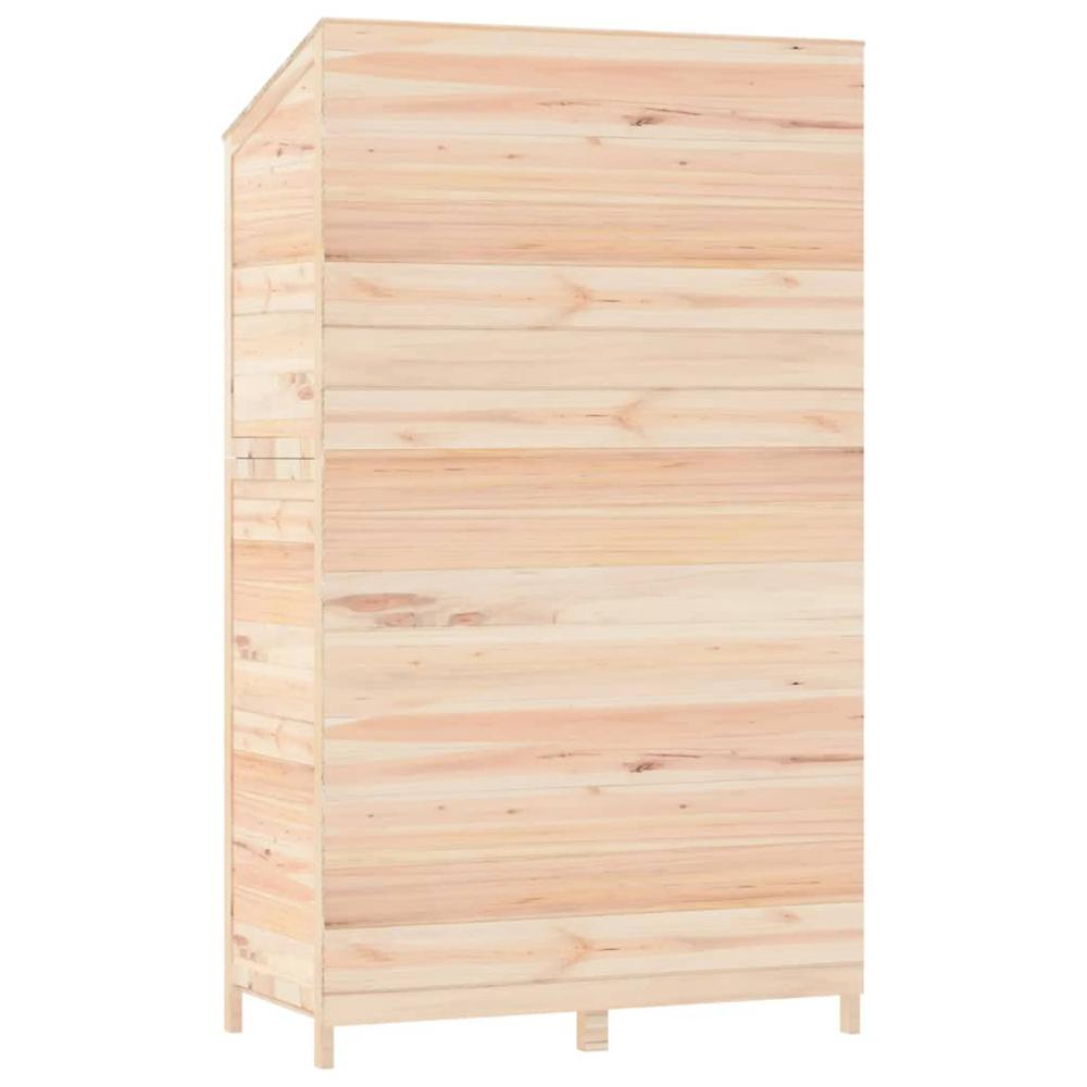 Garden Shed 40.2"x20.5"x68.7" Solid Wood Fir