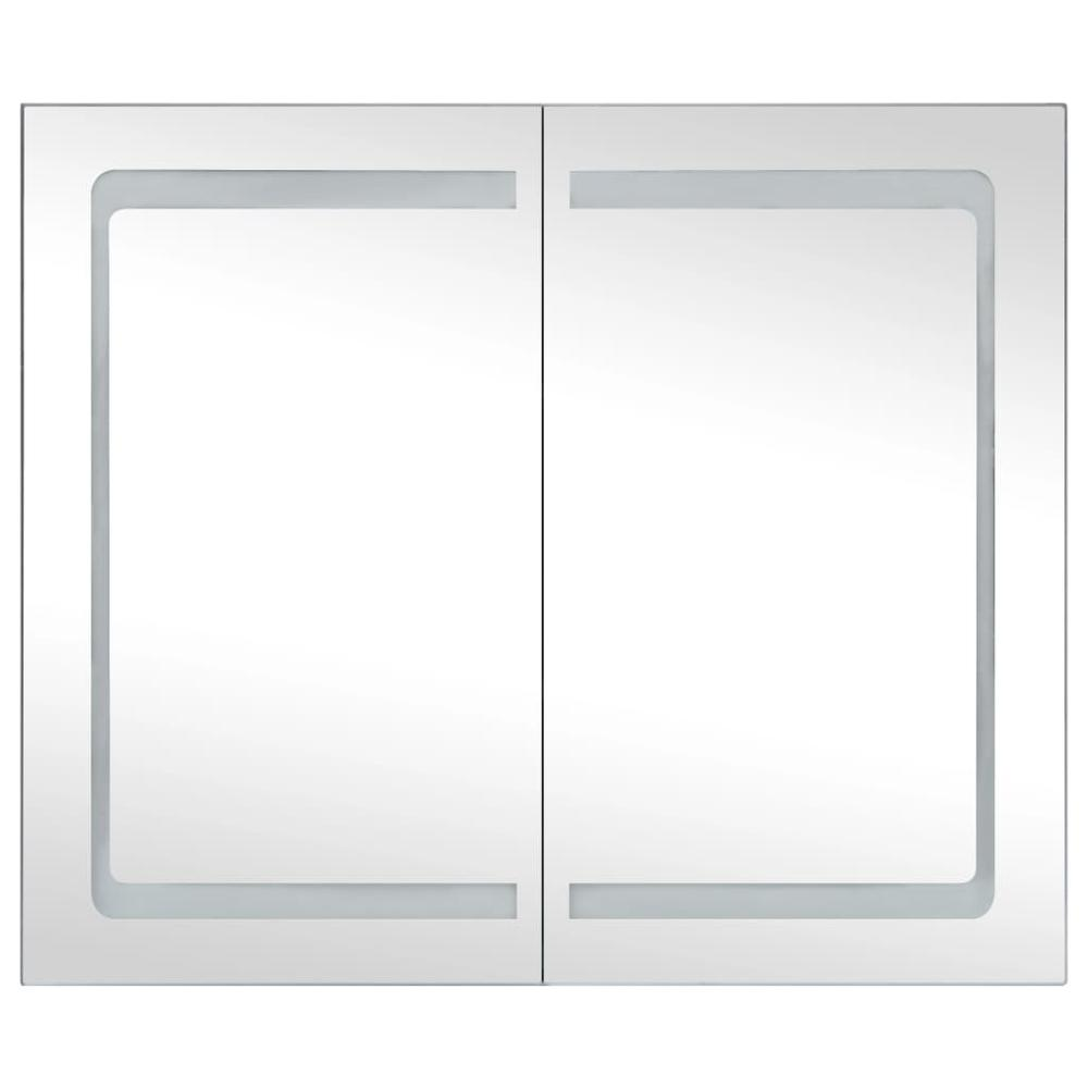 LED Bathroom Mirror Cabinet 31.5"x4.8"x26.8"