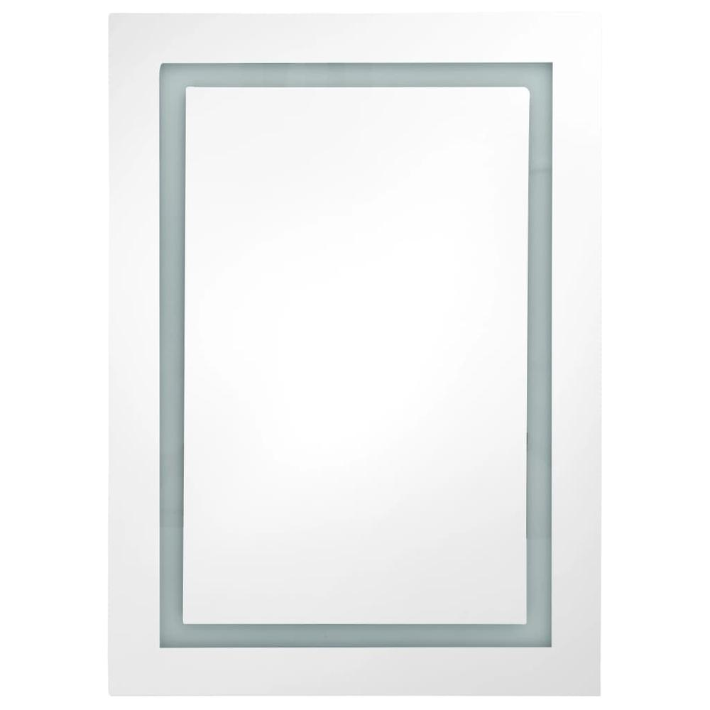 LED Bathroom Mirror Cabinet 19.7"x5.1"x27.6"