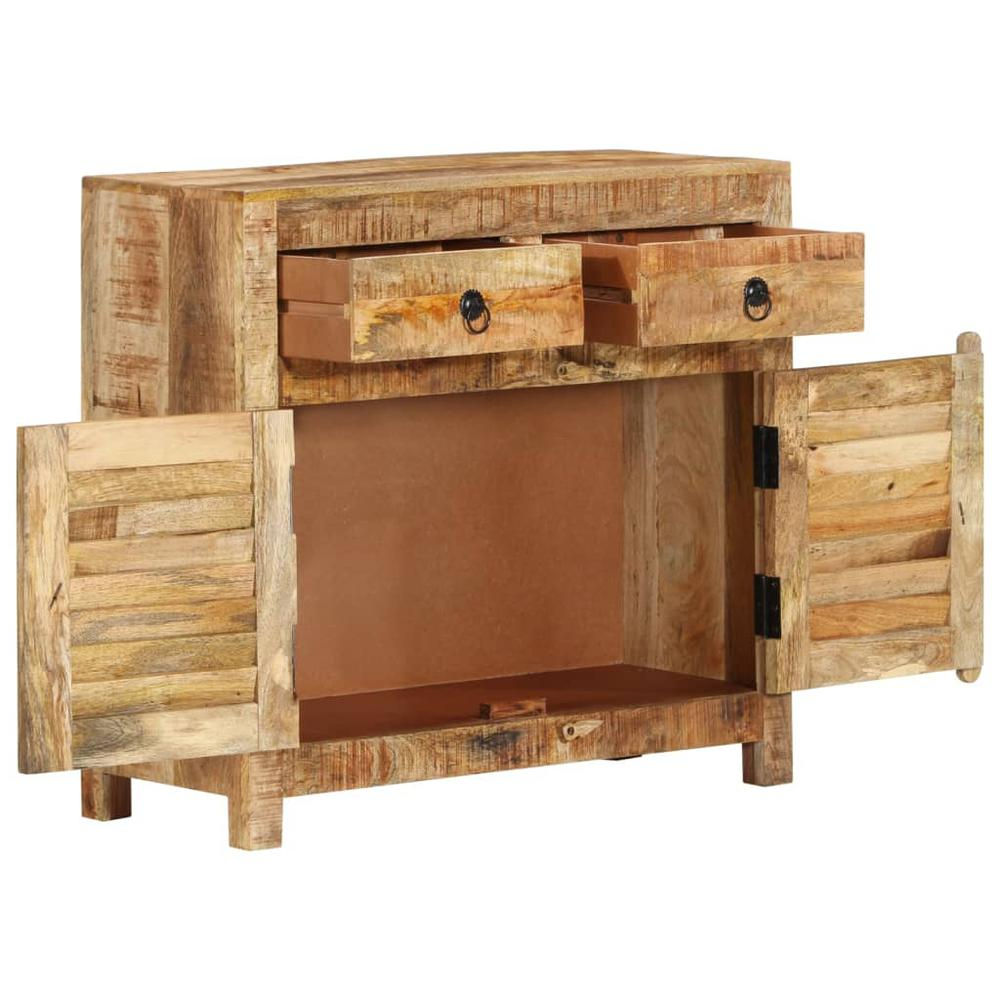 Sideboard 27.6"x11.8"x26.8" Solid Wood Mango