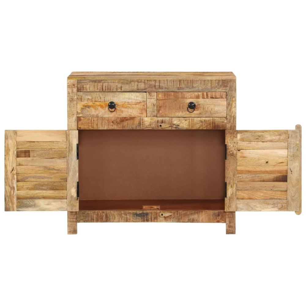 Sideboard 27.6"x11.8"x26.8" Solid Wood Mango