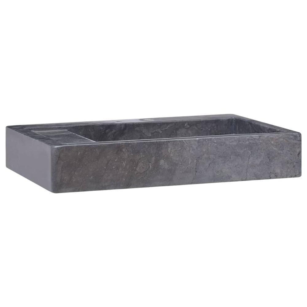 Sink Black 22.8"x15.4"x3.9" Marble