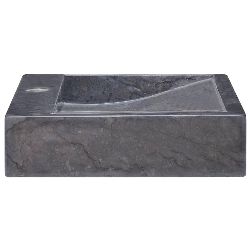 Sink Black 22.8"x15.4"x3.9" Marble