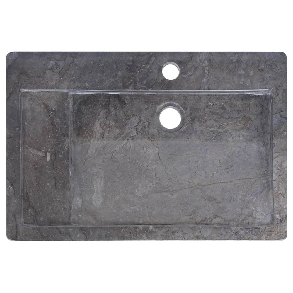 Sink Black 22.8"x15.4"x3.9" Marble