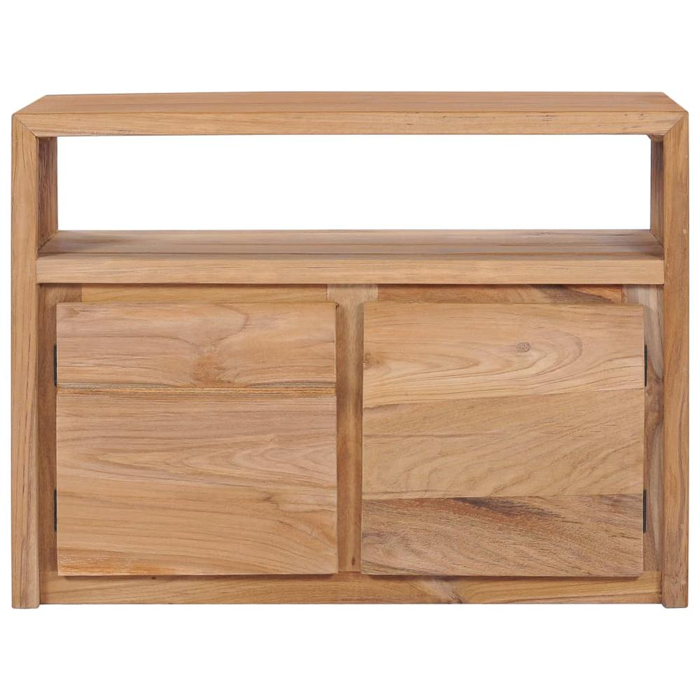 Sideboard 31.5"x11.8"x23.6" Solid Wood Teak