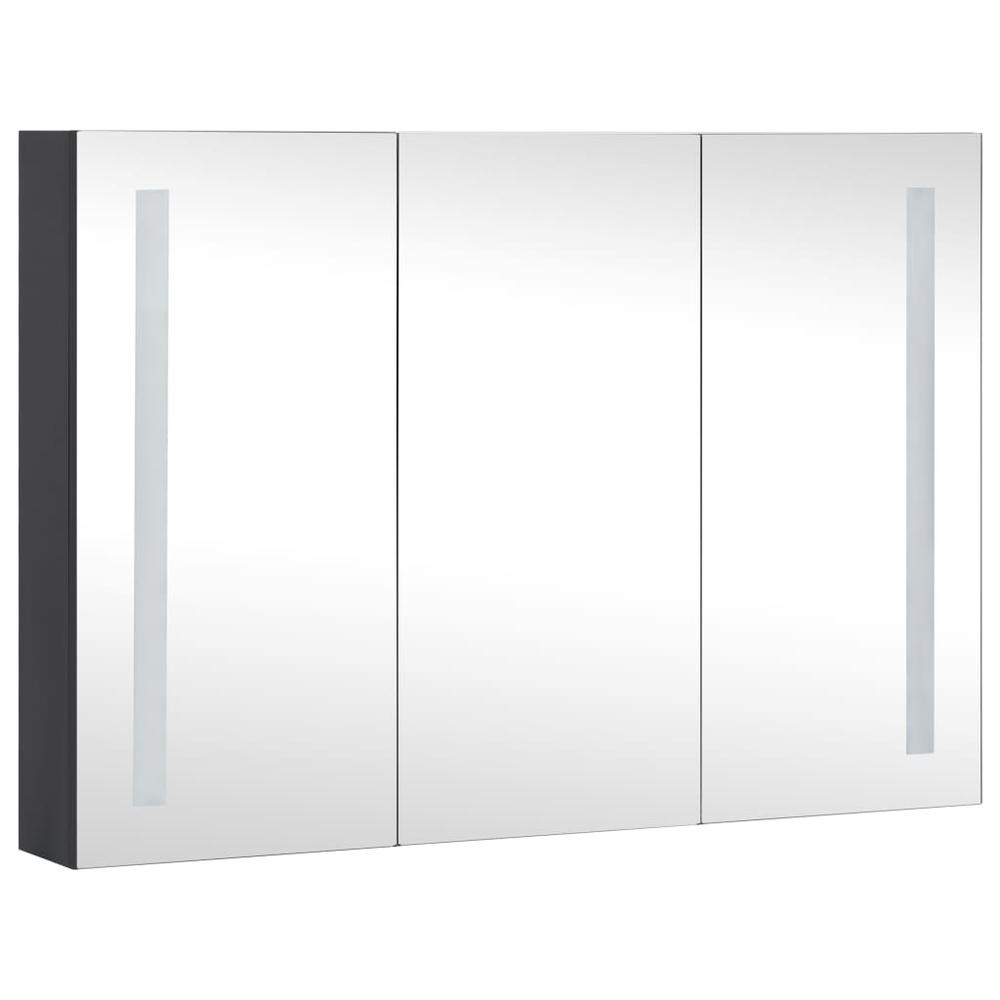 LED Bathroom Mirror Cabinet 35"x5.5"x24.4"