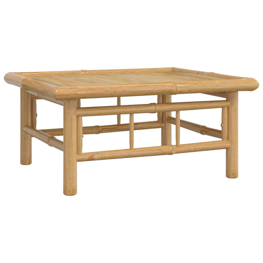 Patio Table 25.6"x21.7"x11.8" Bamboo