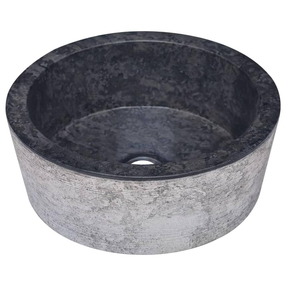 Sink Black Ã˜15.7"x5.9" Marble