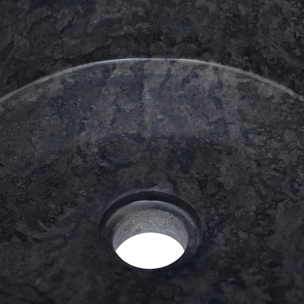 Sink Black Ã˜15.7"x5.9" Marble