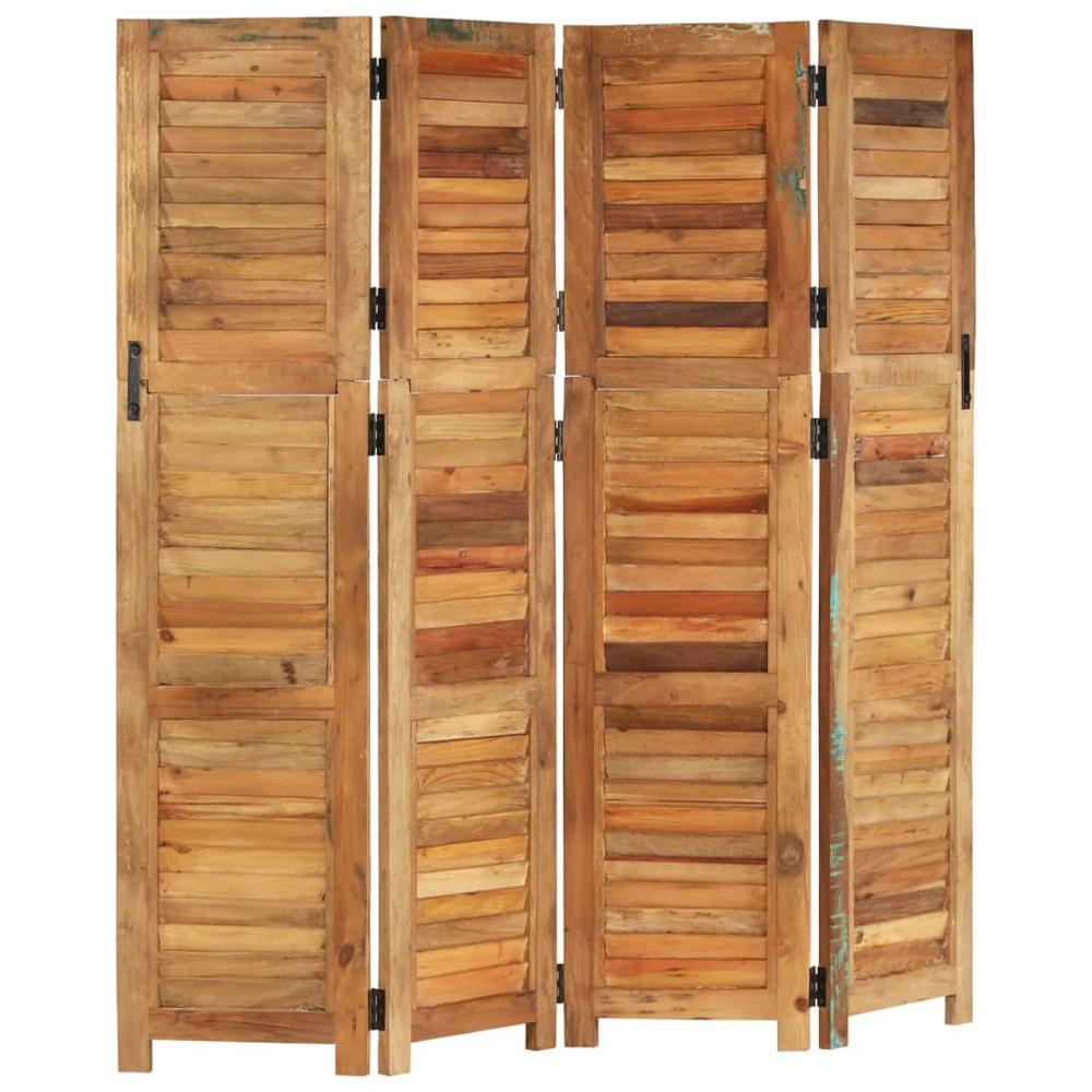 Room Divider 66.1" Solid Wood Reclaimed