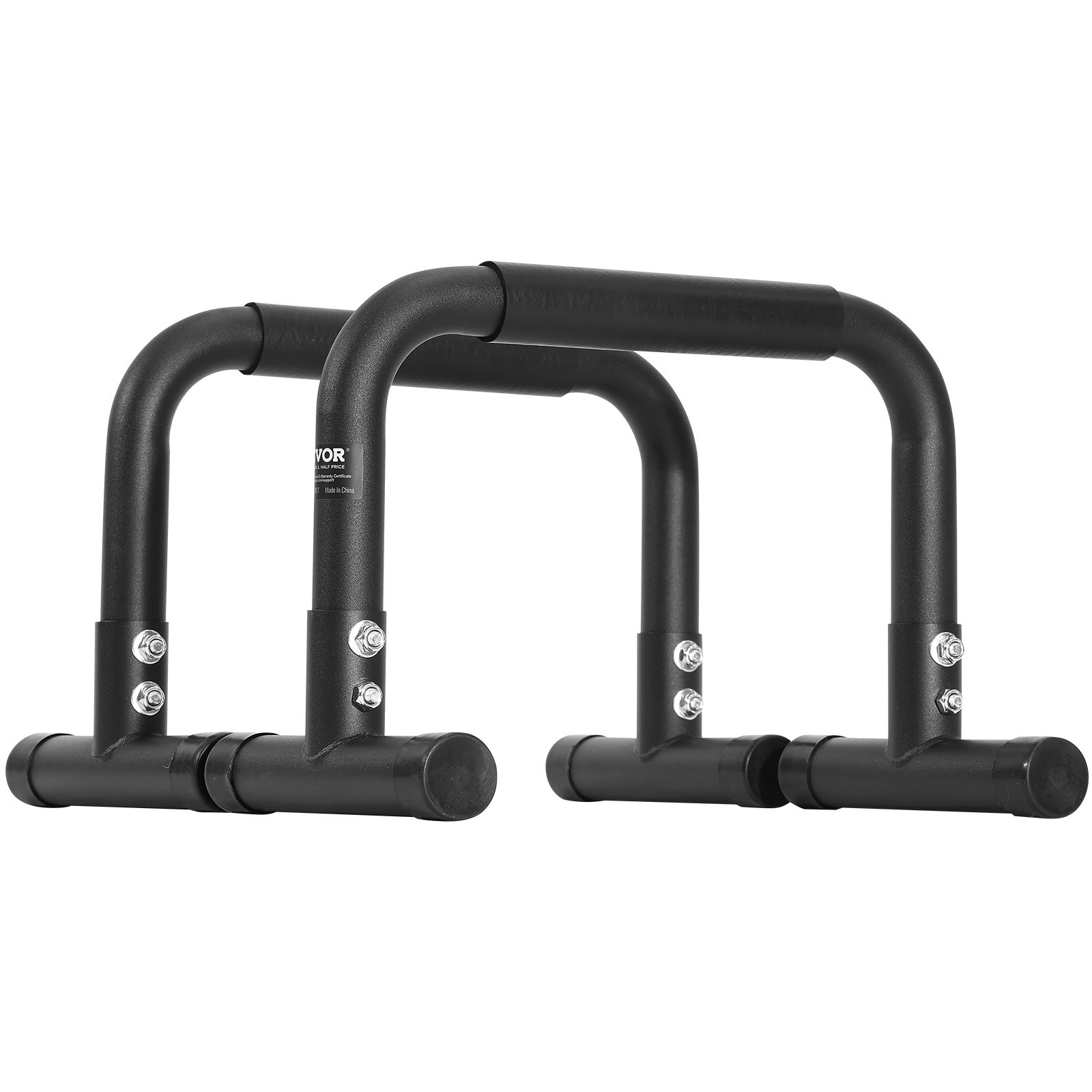 VEVOR Dip Bars, 500 lbs Weight Capacity, Heave Duty Dip Stand Station, Fitness Workout Dip Bar Station Stabilizer Parallette Push Up Stand, Parallel Bars for Strength Training Home Gym Office Outdoor