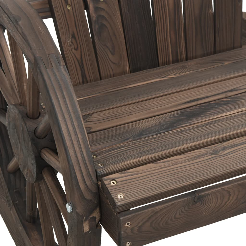 vidaXL Patio Adirondack Chair Solid Wood Fir