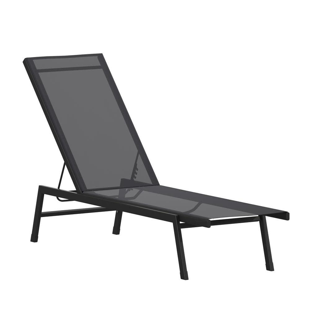 Modern Outdoor Chaise Lounge Chair