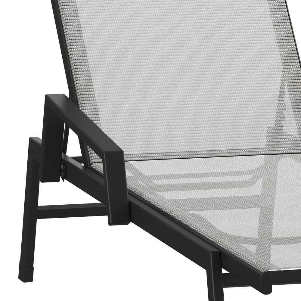 Modern Outdoor Chaise Lounge Chair