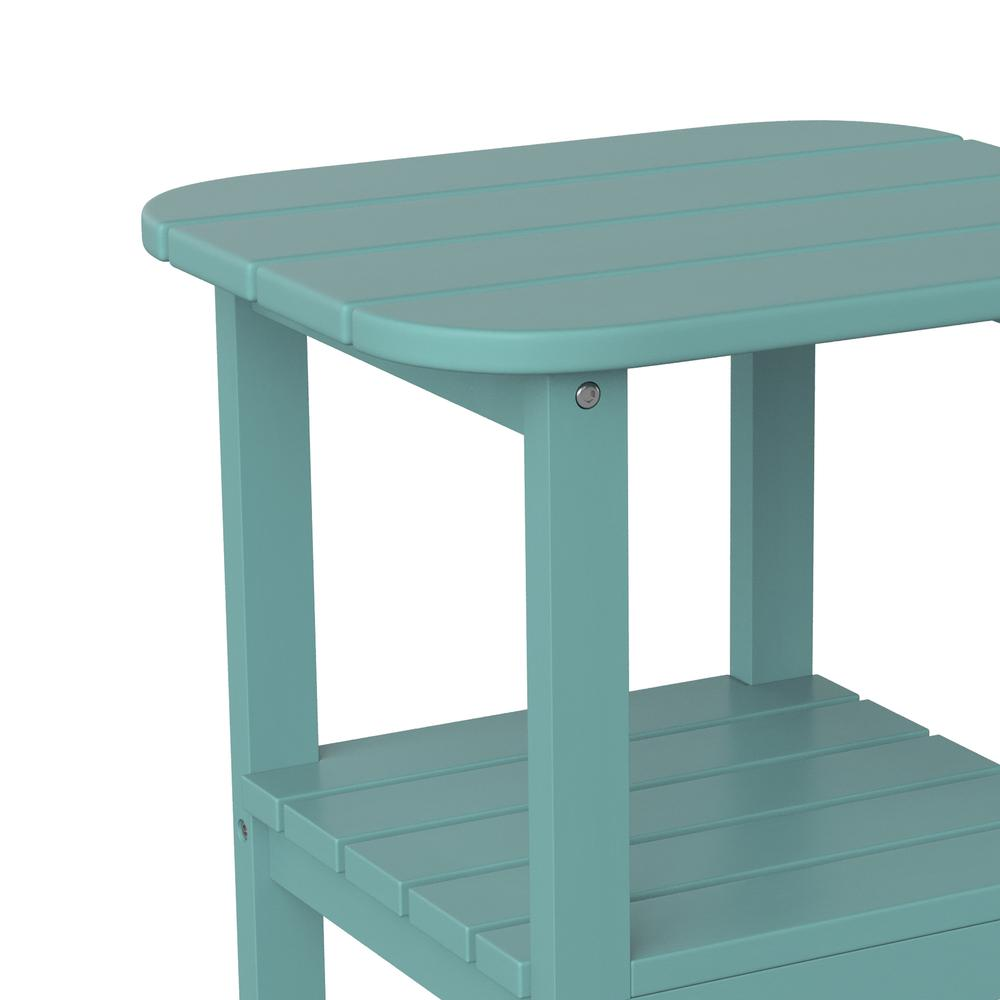 Contemporary 2 Tier Adirondack Side Table