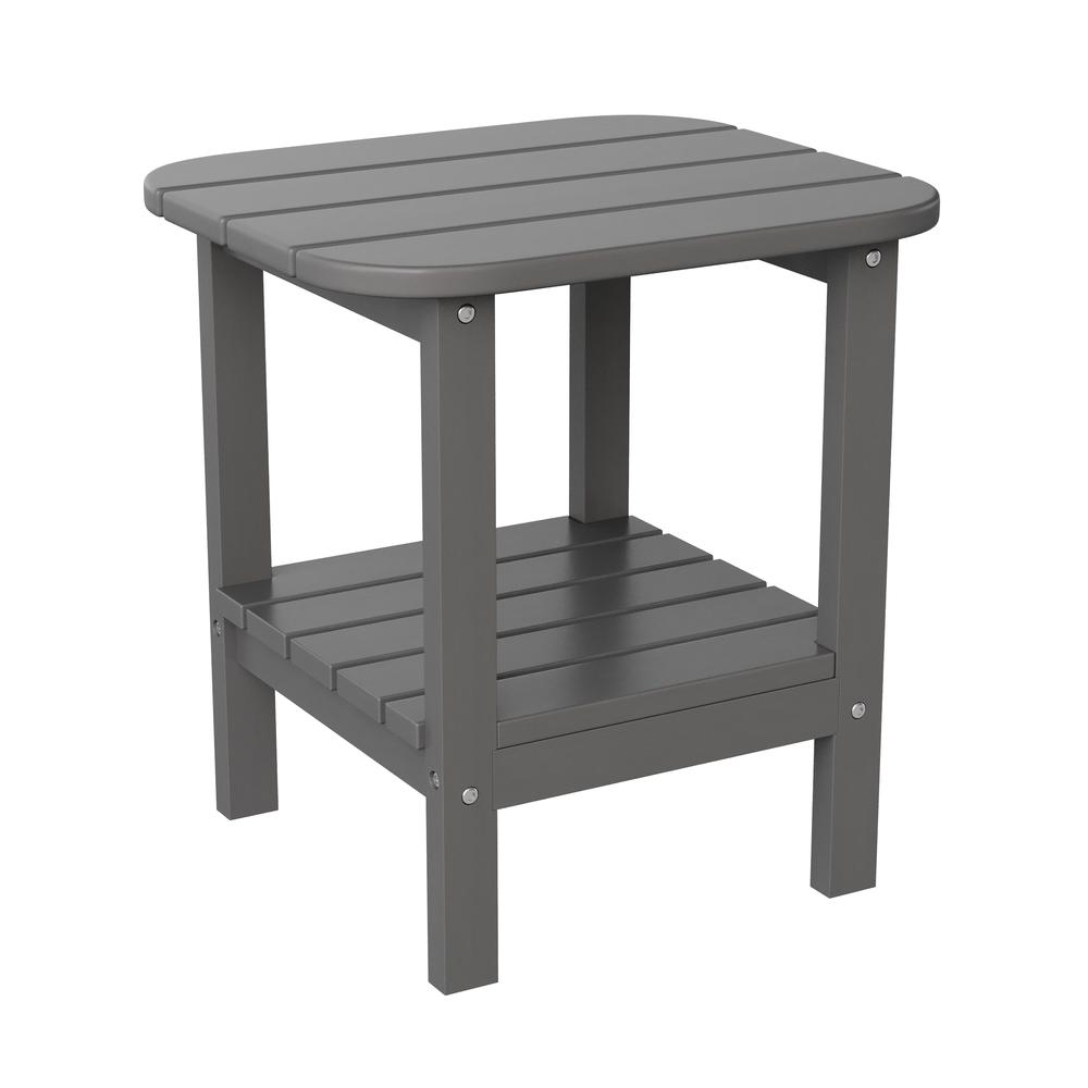 Contemporary 2 Tier Adirondack Side Table