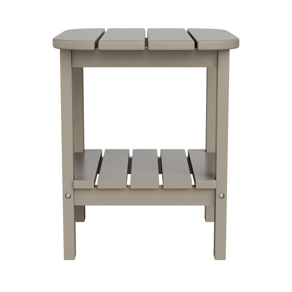 Contemporary 2 Tier Adirondack Side Table