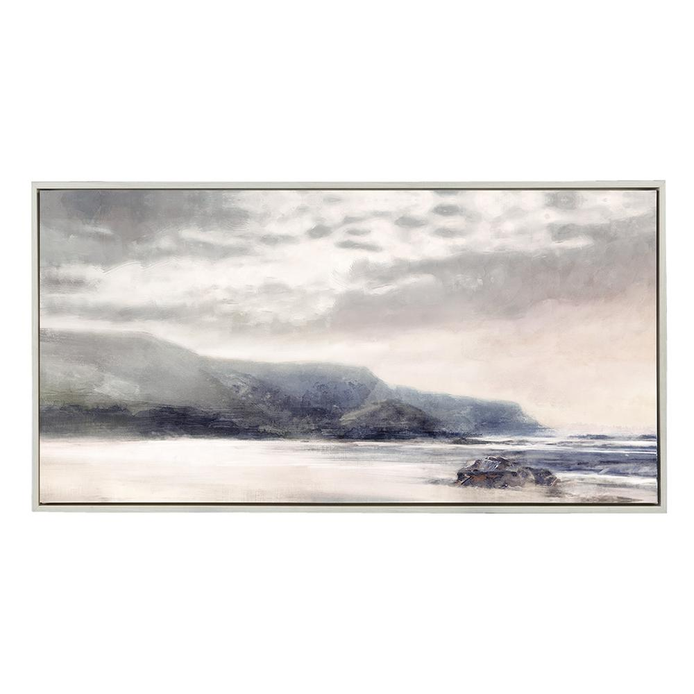 Hand Embellished Landscape Framed Canvas Wall Art