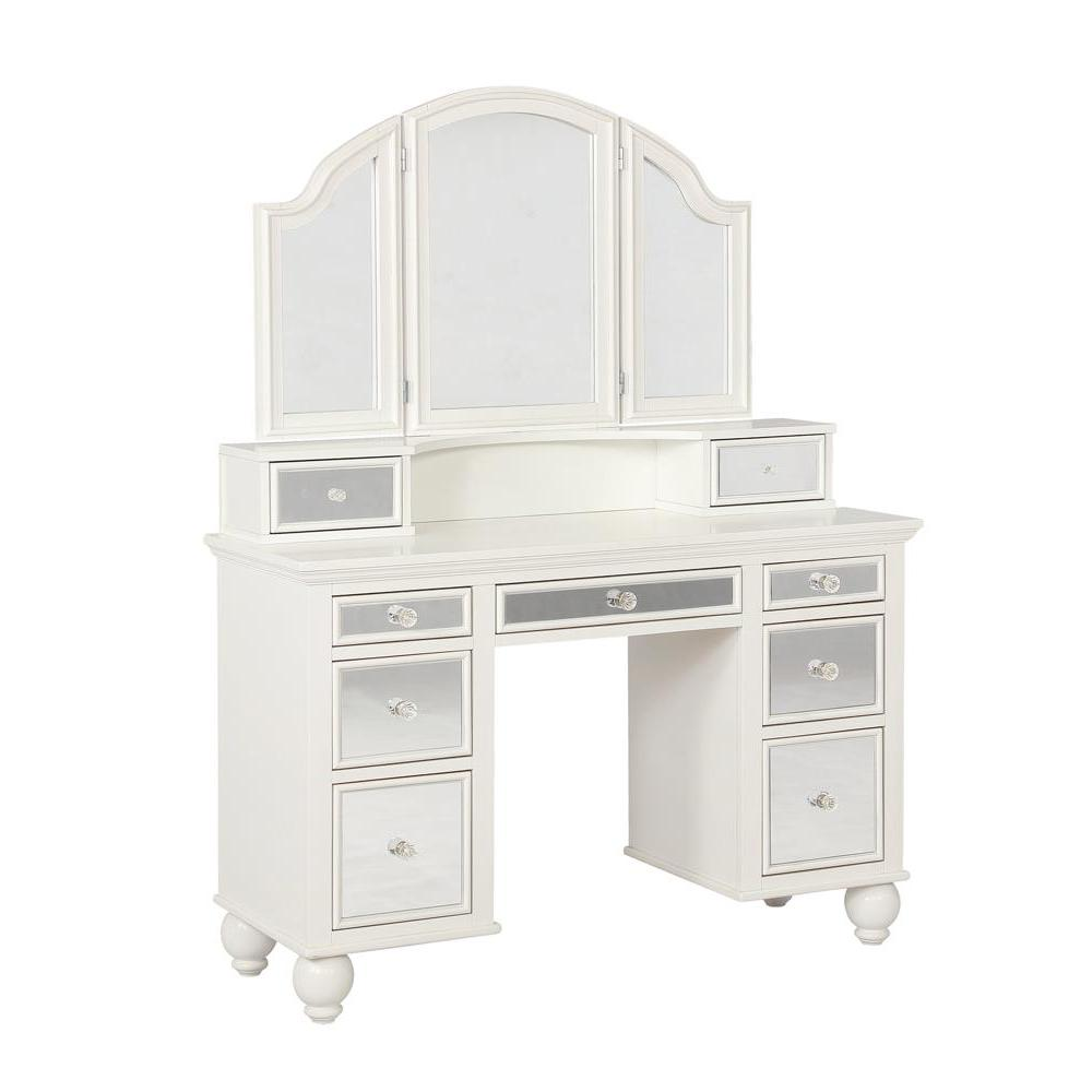 Reinhart Reinhart 2-piece Vanity Set White and Beige