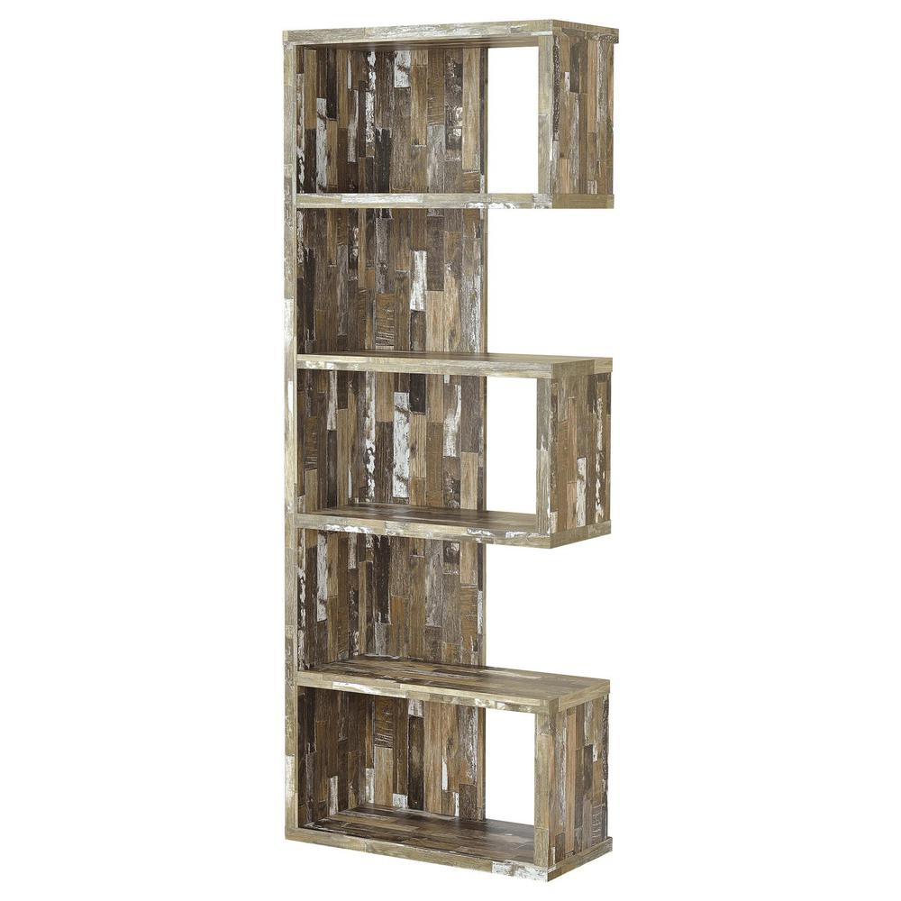 Joey 5-tier Bookcase Salvaged Cabin