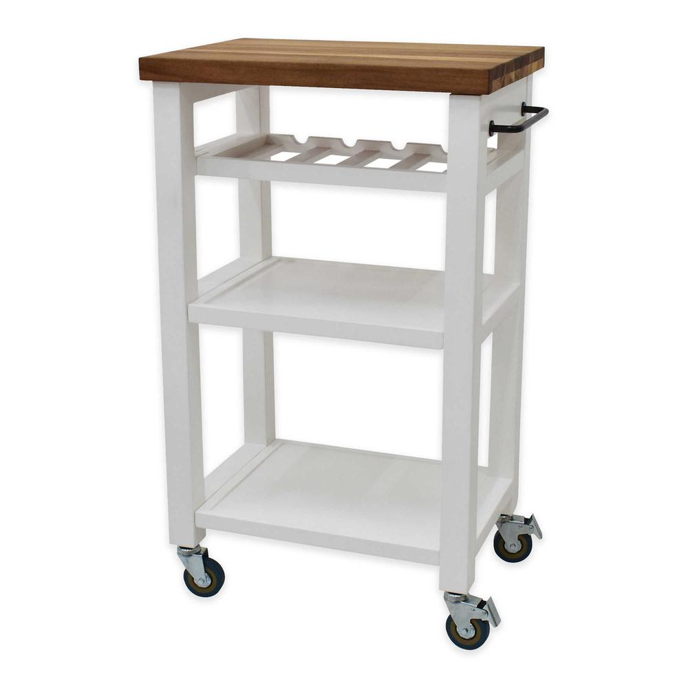 Belden Kitchen Cart - White