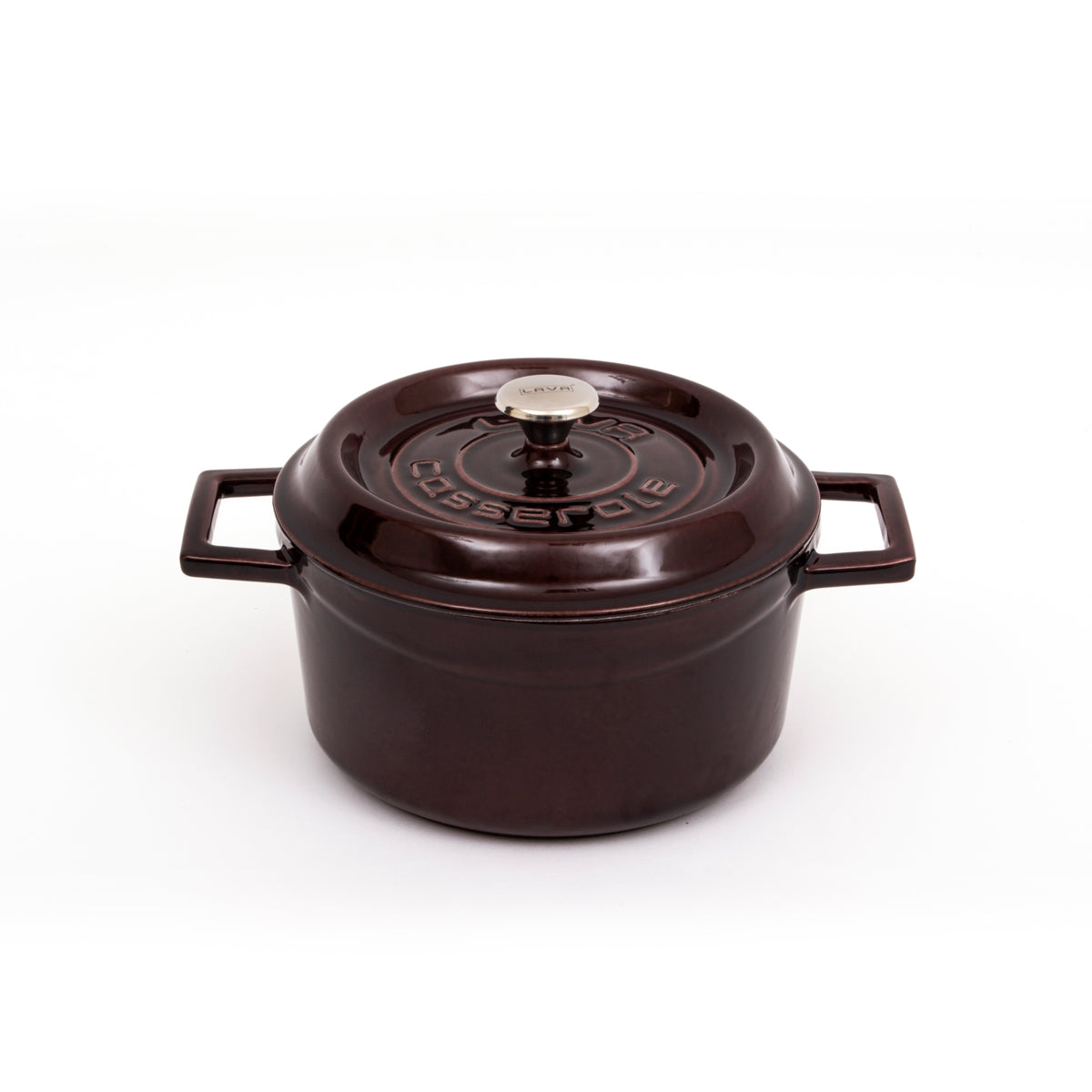 LAVA Premium Round Cast Iron Dutch Oven  7.87 in / 20 cm