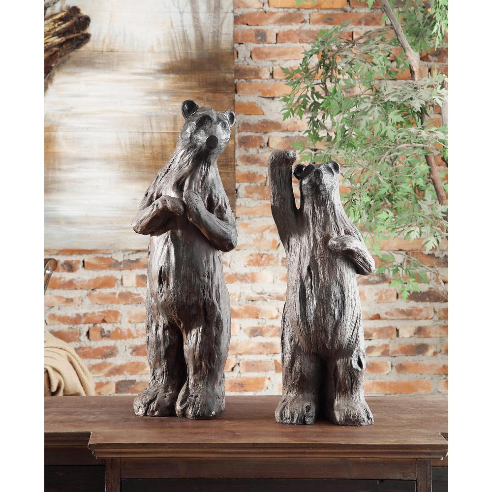 Crestview Collection CVDEP651 Momma Bear Statue Accessories, Black