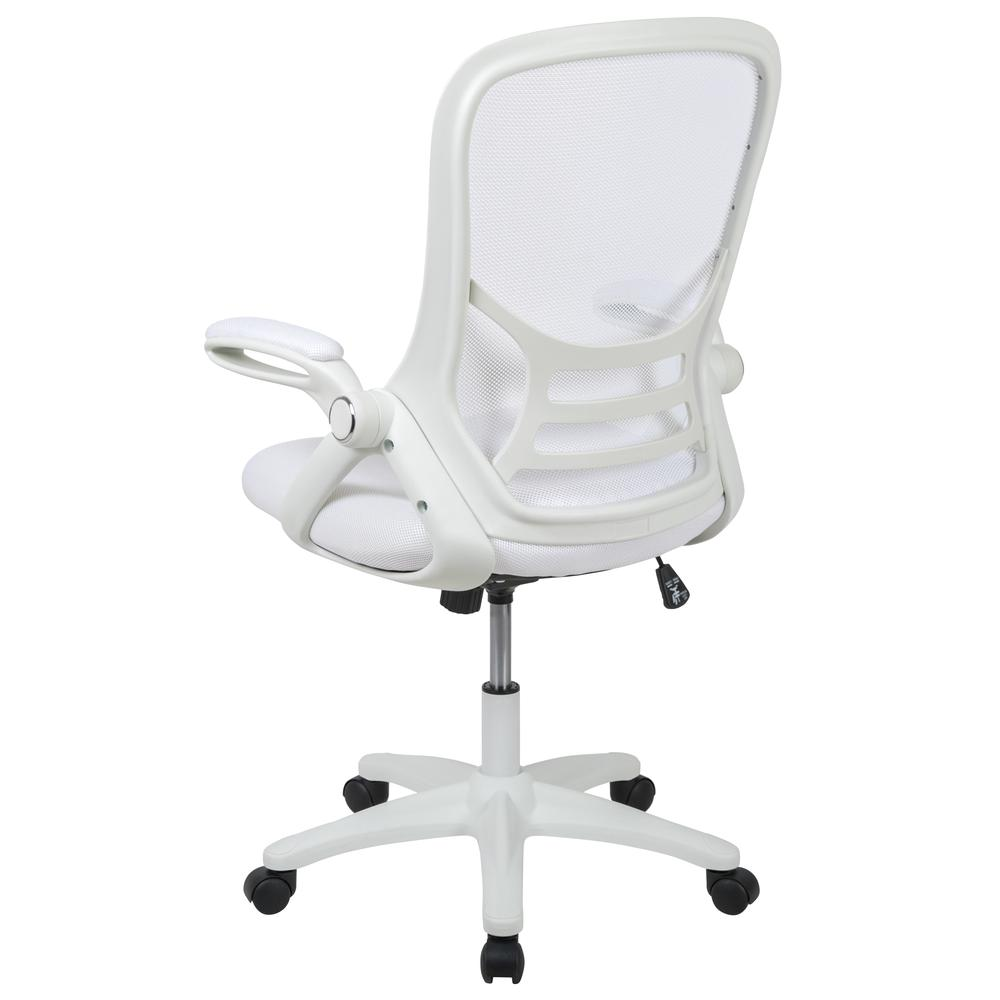 High Back White Mesh Ergonomic Swivel Office Chair