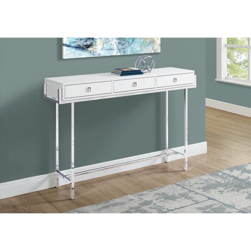 Accent Table, Console, Entryway, Narrow, Sofa, Storage Drawer