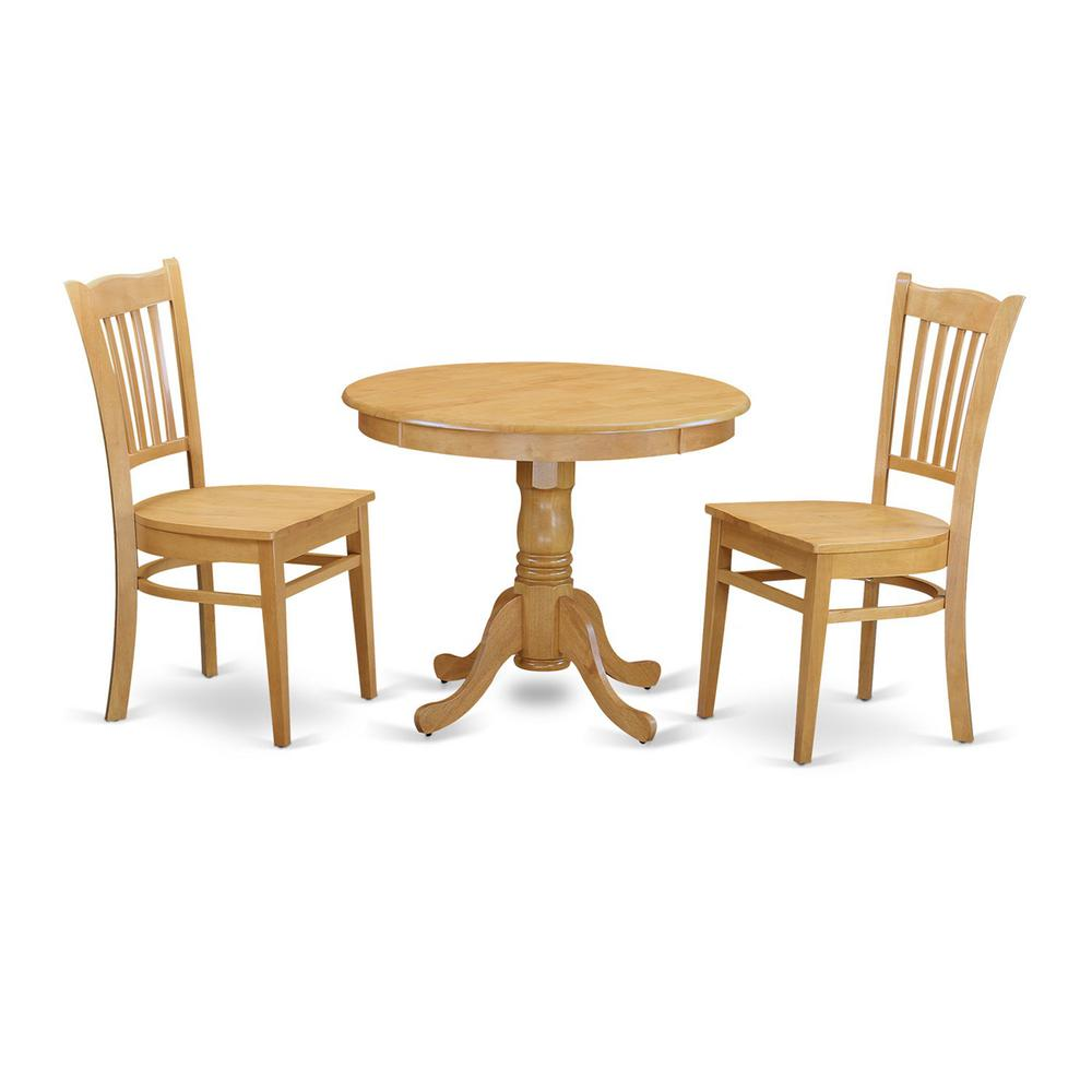 3  PC  Kitchen  Table  set  -  Table  and  2  Dining  Chairs