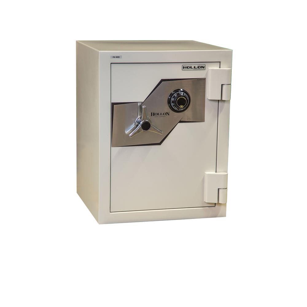 Fire and Burglary Safe White