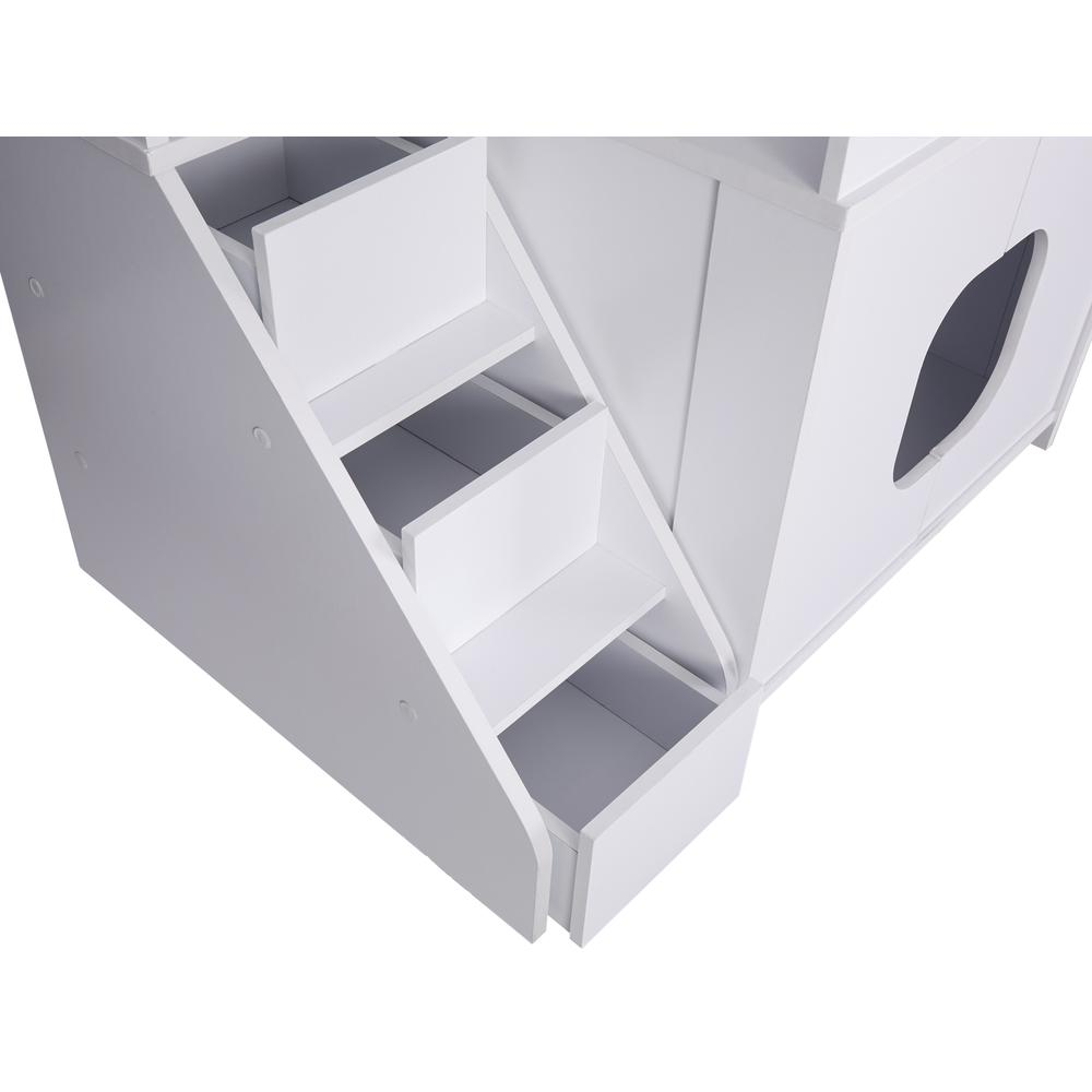 Cat Pet House - White