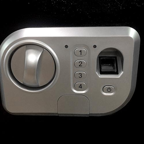 Biometic Pistol Safe Black