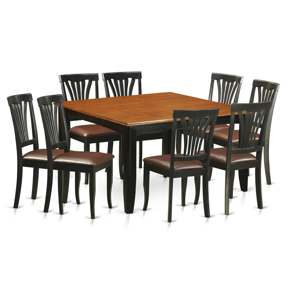 9  PC  Dining  room  set-Dining  Table  and  8  Wood  Dining  Chairs