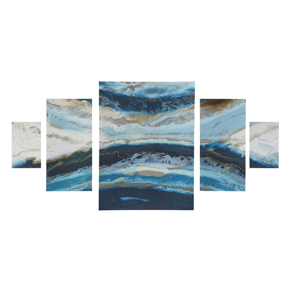 Abstract 5-piece Canvas Wall Art Set