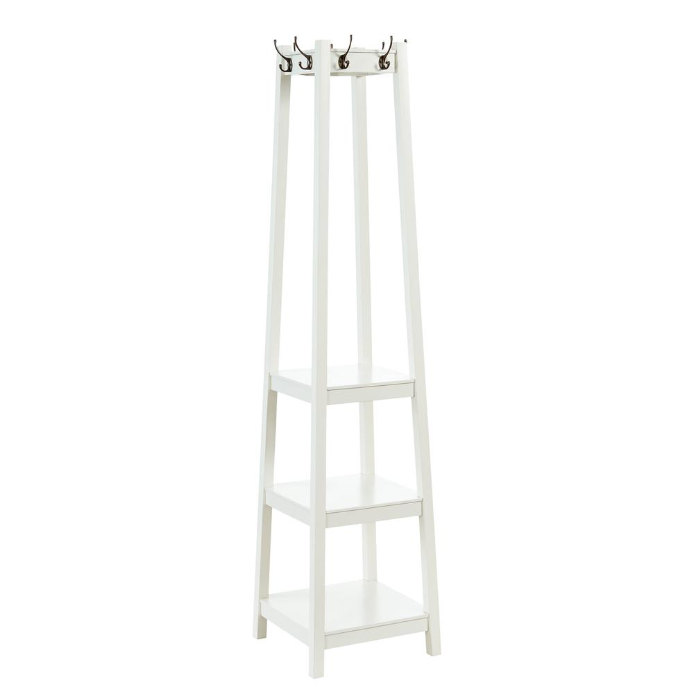 Helena Coat Rack White