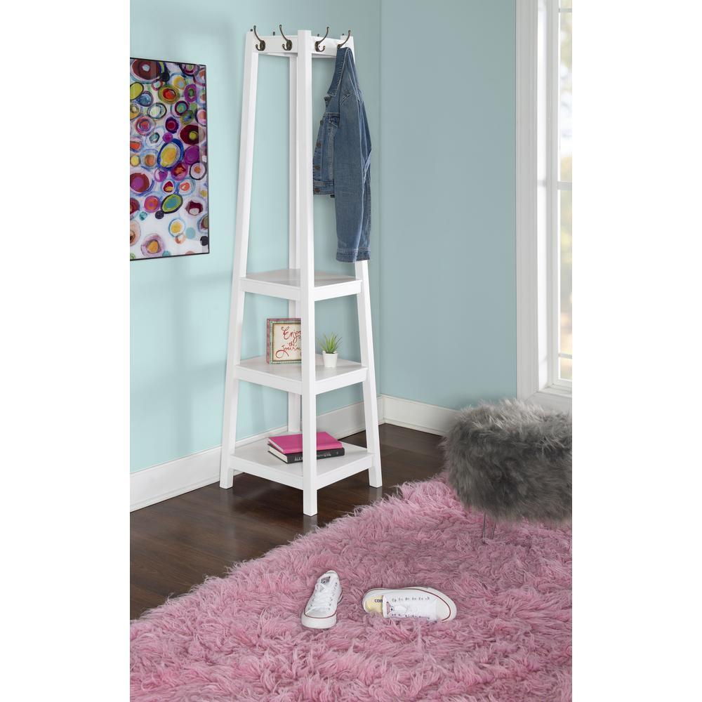 Helena Coat Rack White