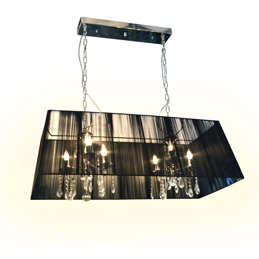 Sheer Luxe Double Chandelier