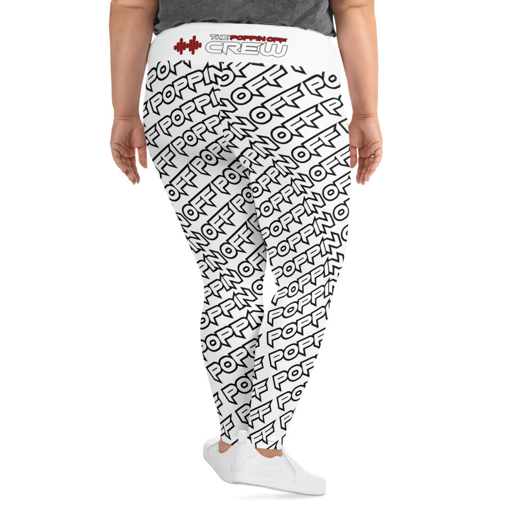 All-Over Print Plus Size Leggings