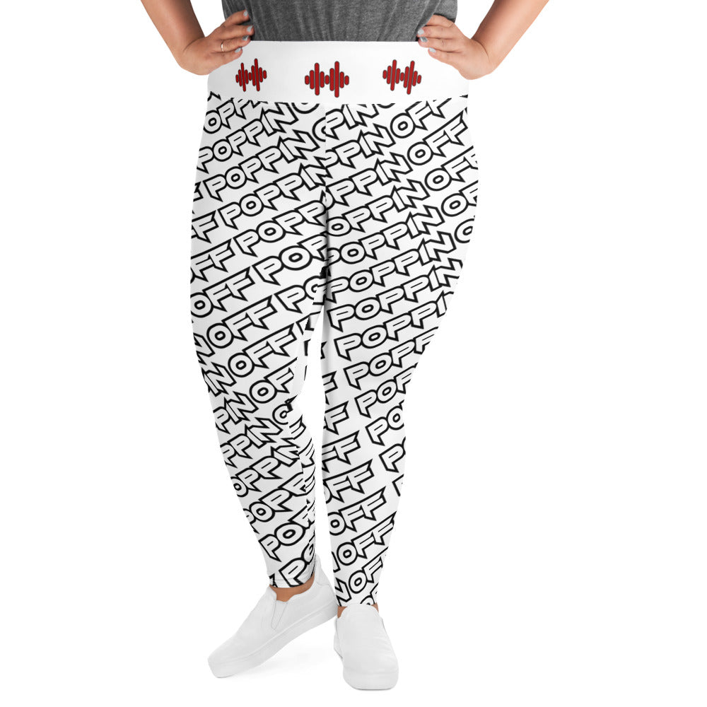 All-Over Print Plus Size Leggings