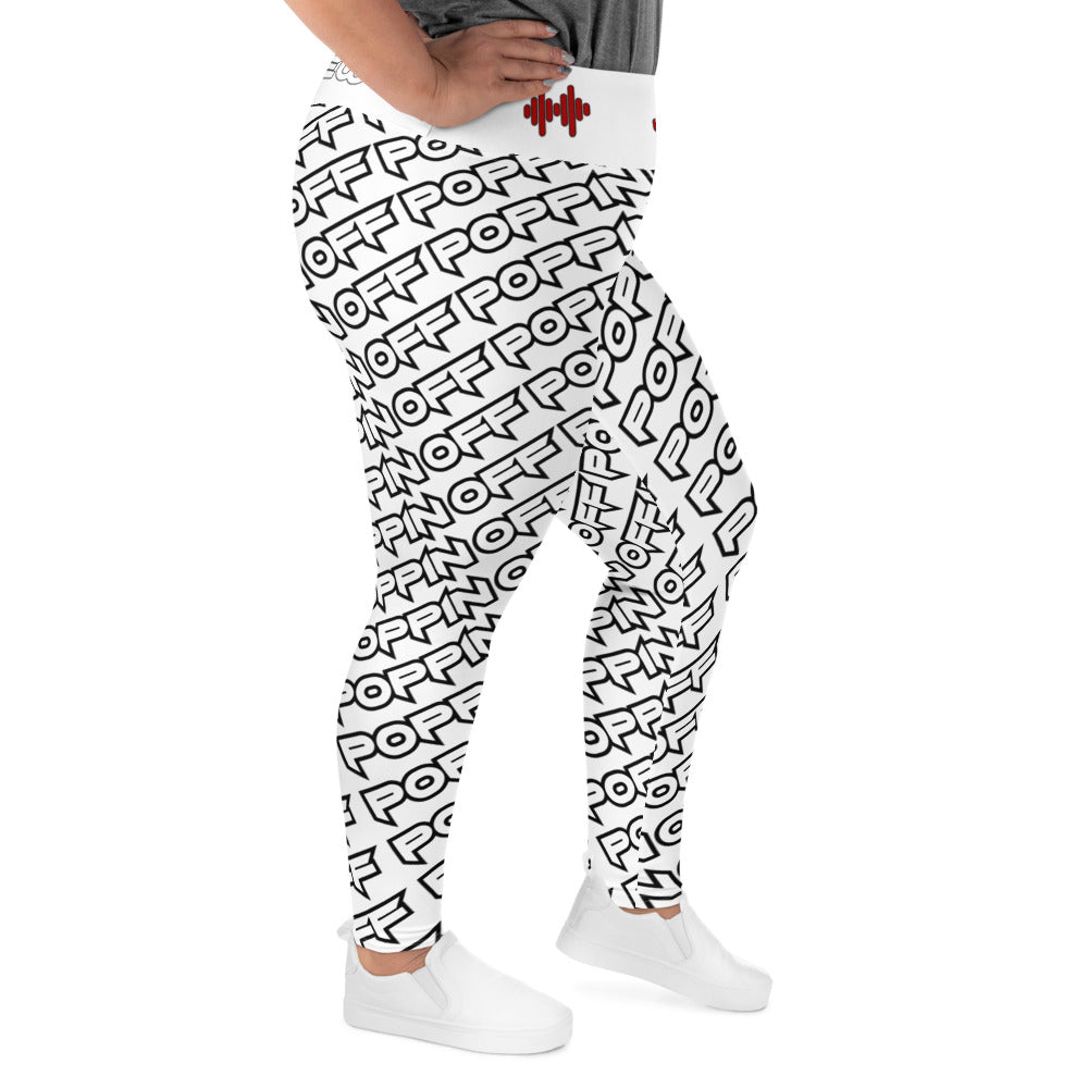 All-Over Print Plus Size Leggings