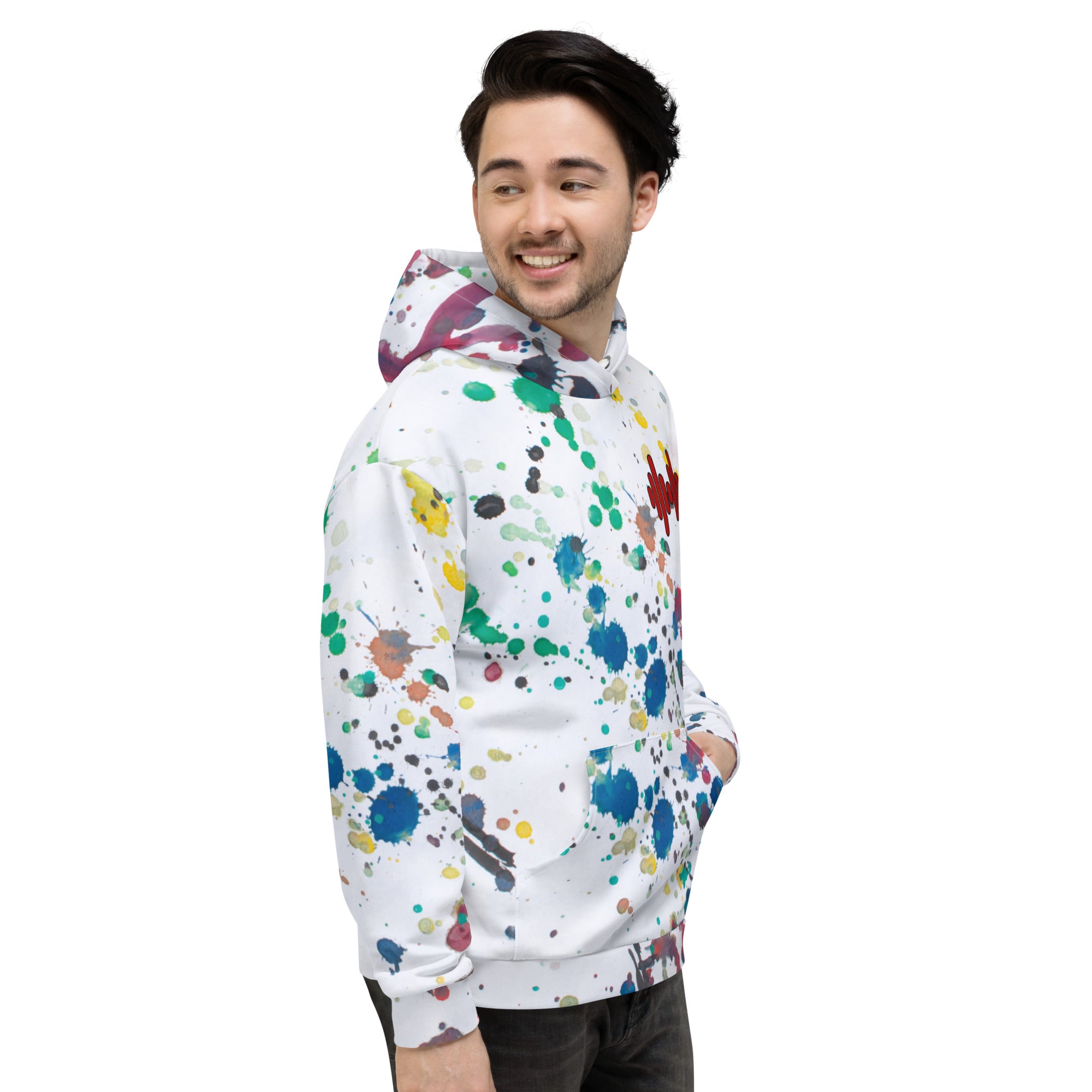 Paint splatter Hoodie