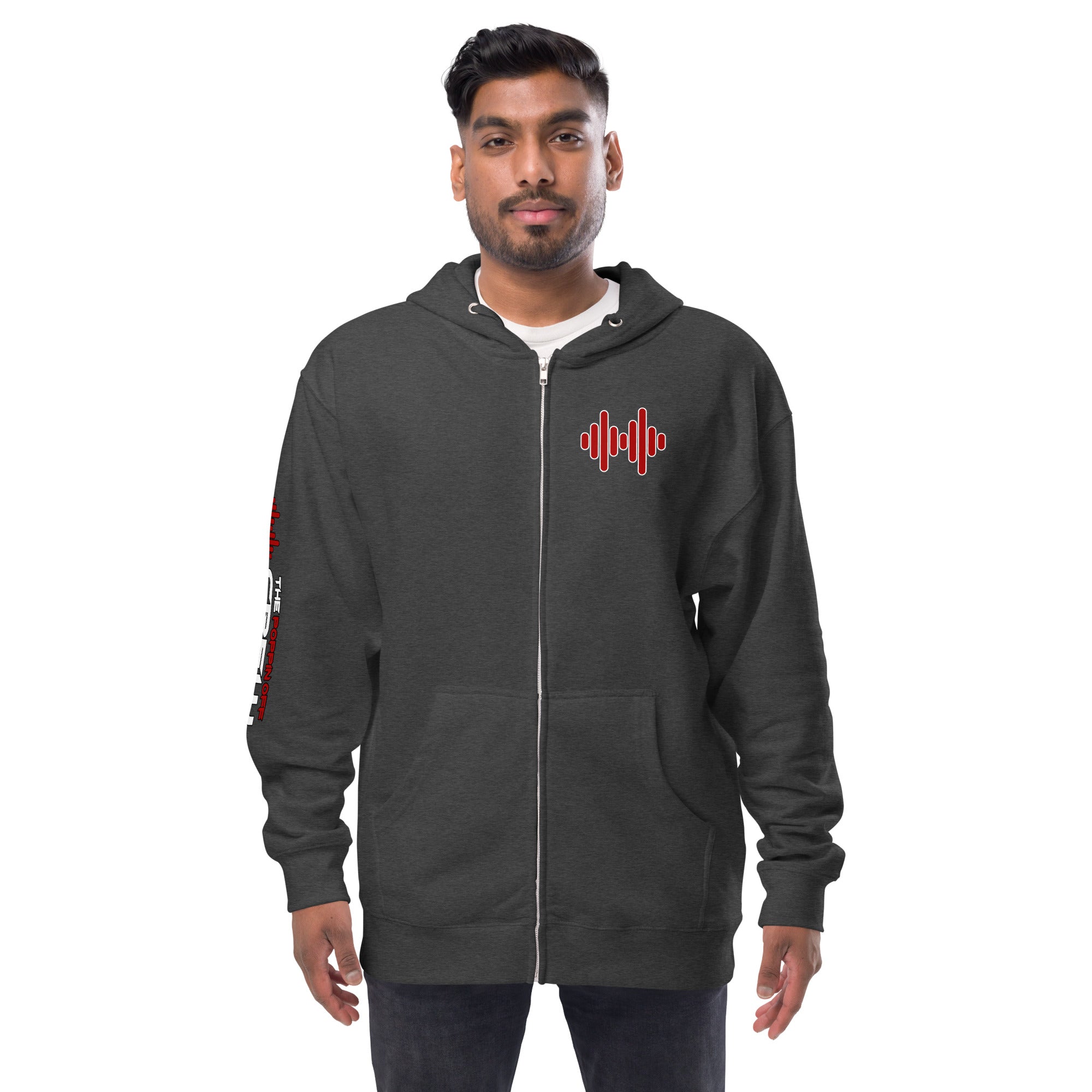 fleece zip up hoodie