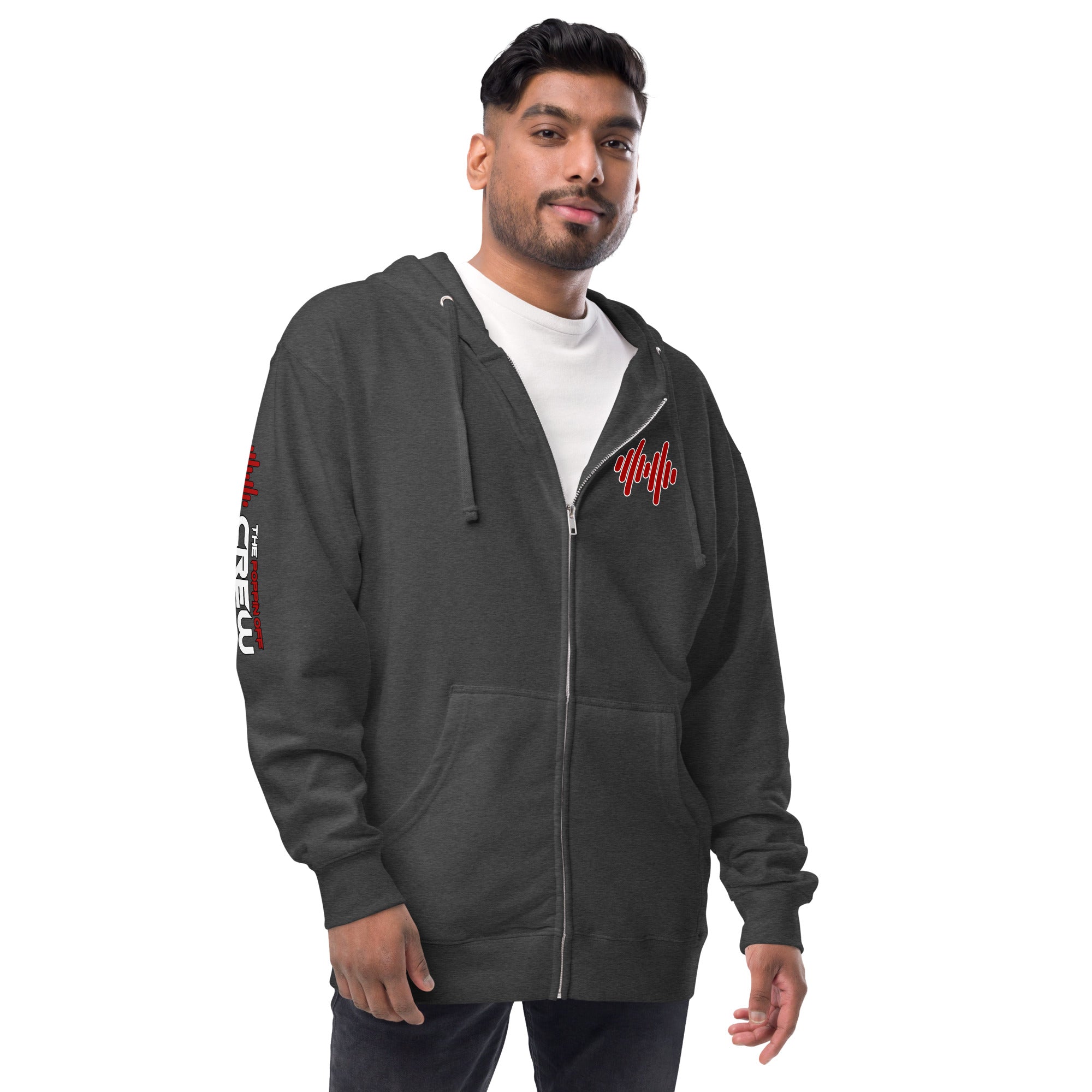 fleece zip up hoodie