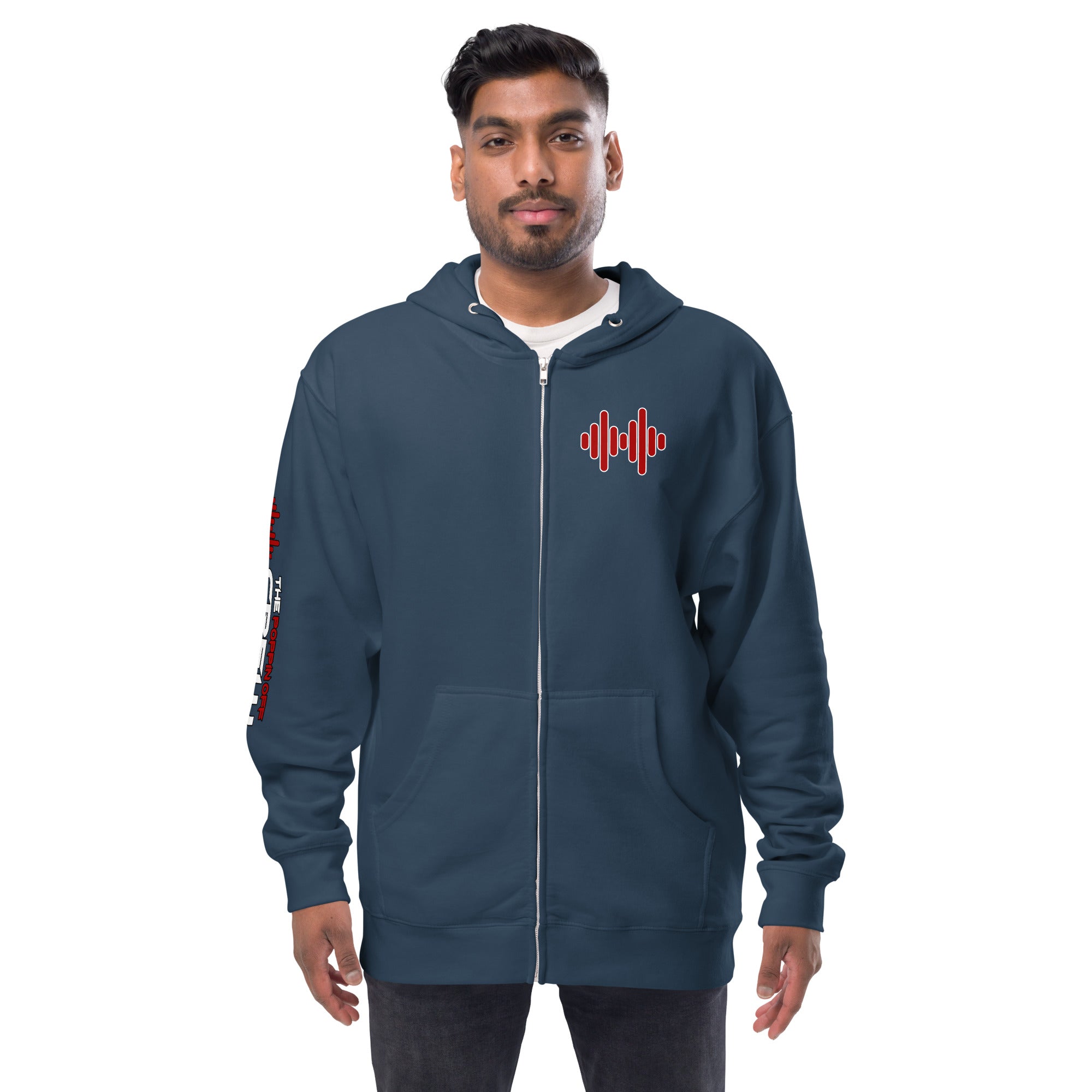 fleece zip up hoodie